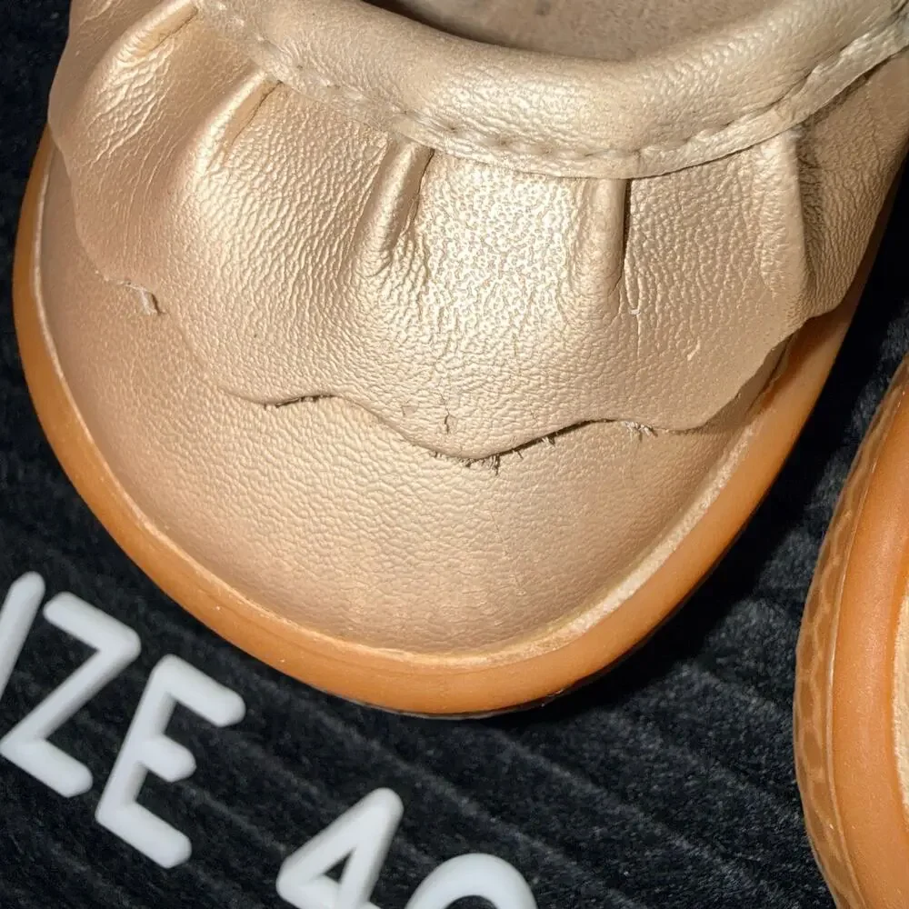 Livie & Luca gold shoes 4C